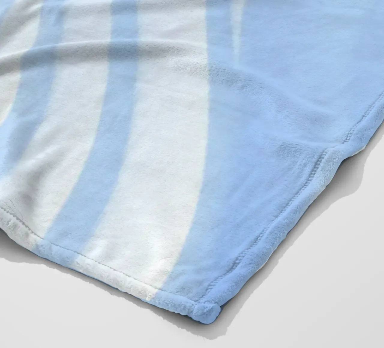 gebogen lijnen fleecedeken van Bleu