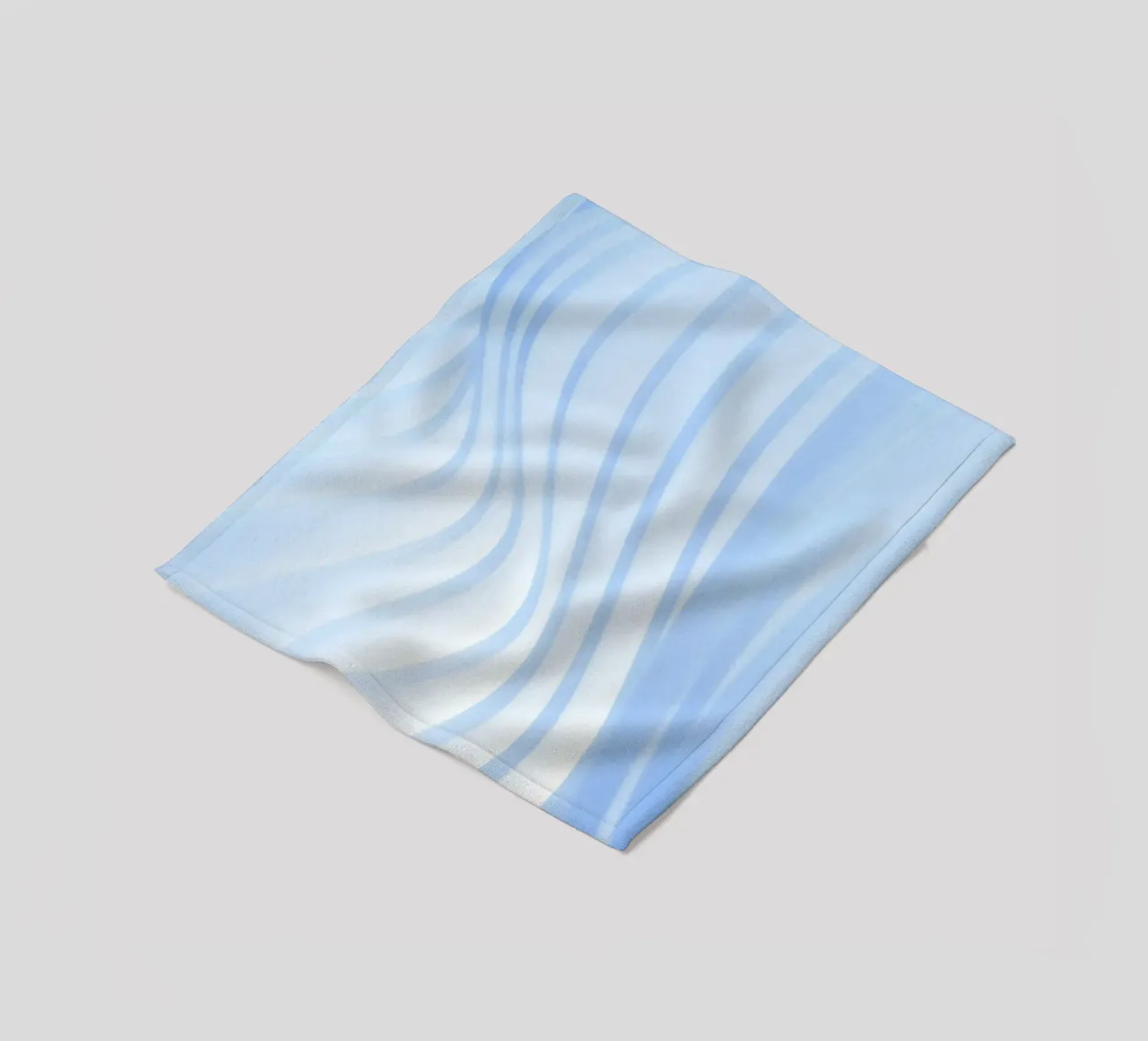 linee curve coperta in pile da Bleu