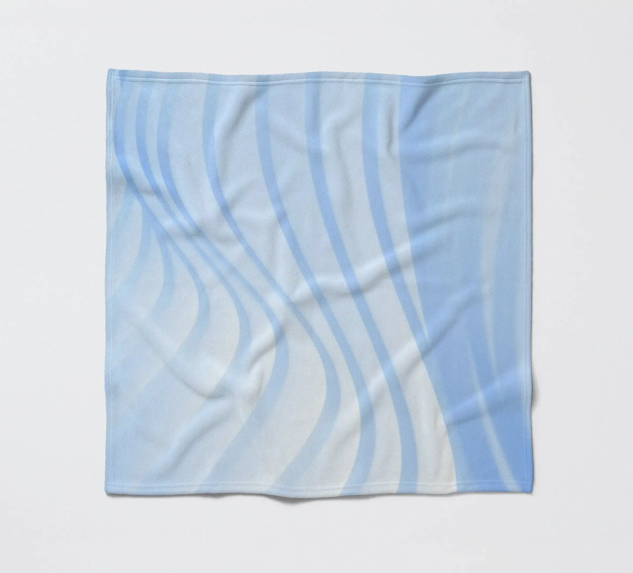 linee curve coperta in pile da Bleu