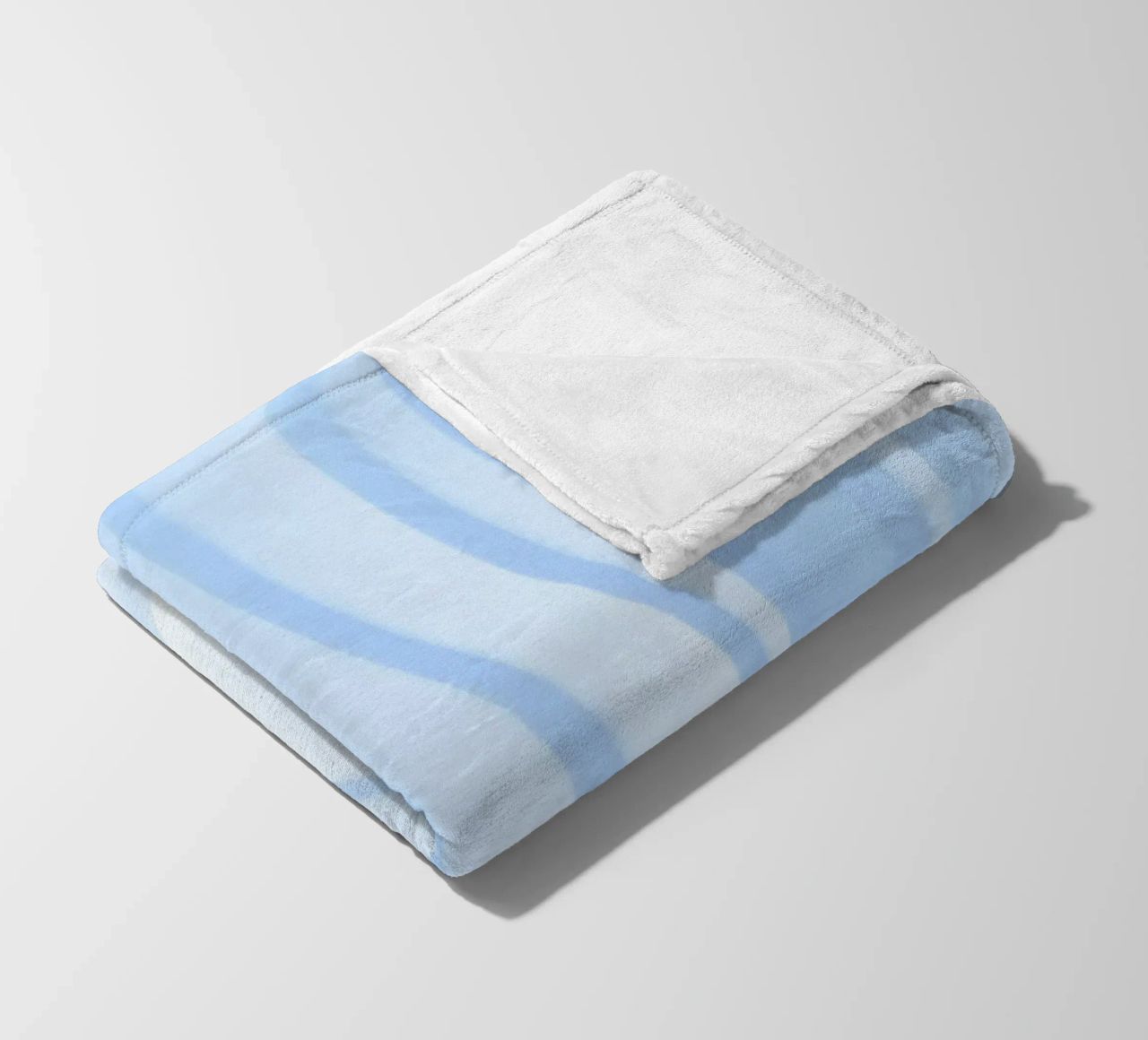 linee curve coperta in pile da Bleu