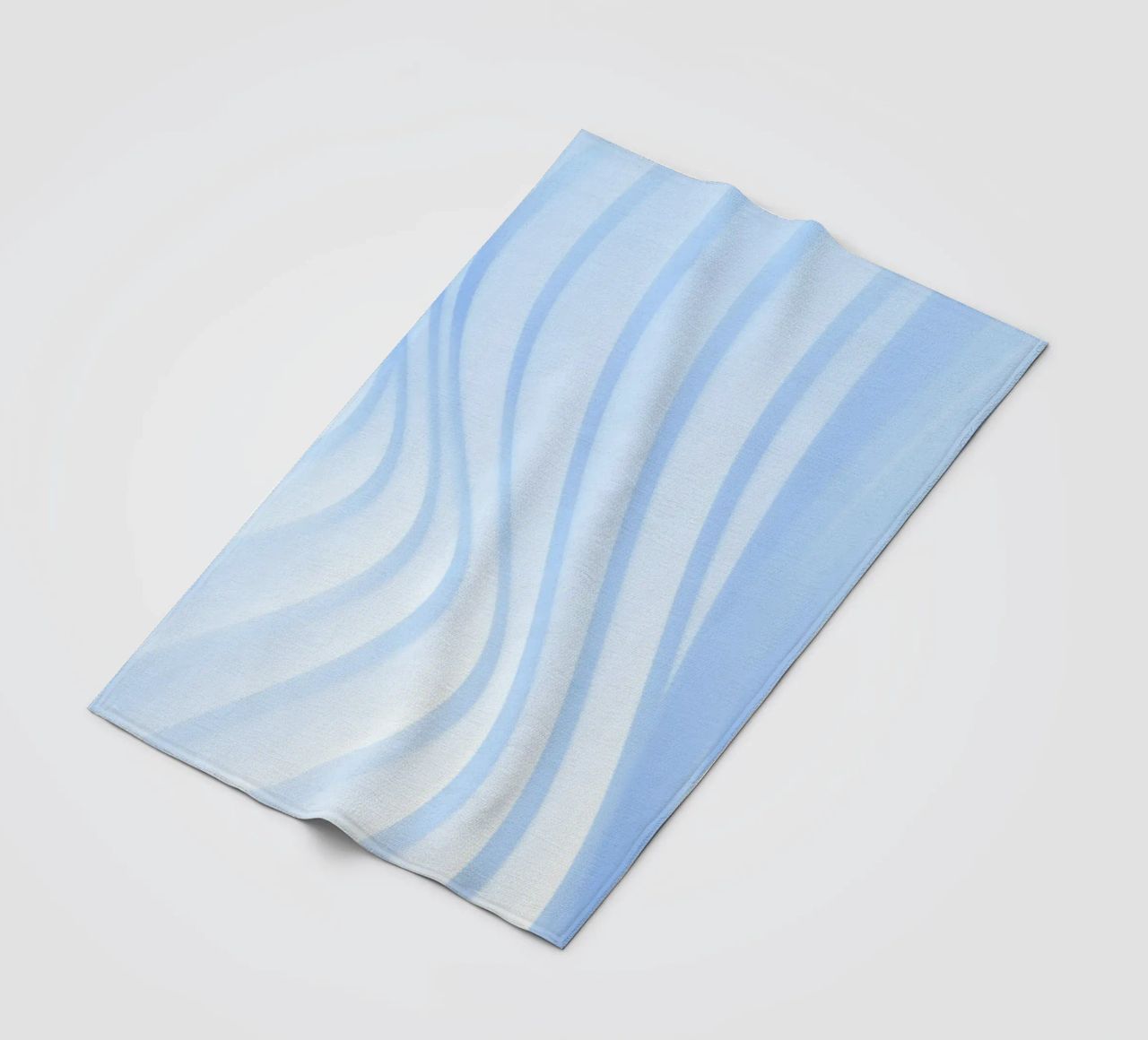 linee curve coperta in pile da Bleu