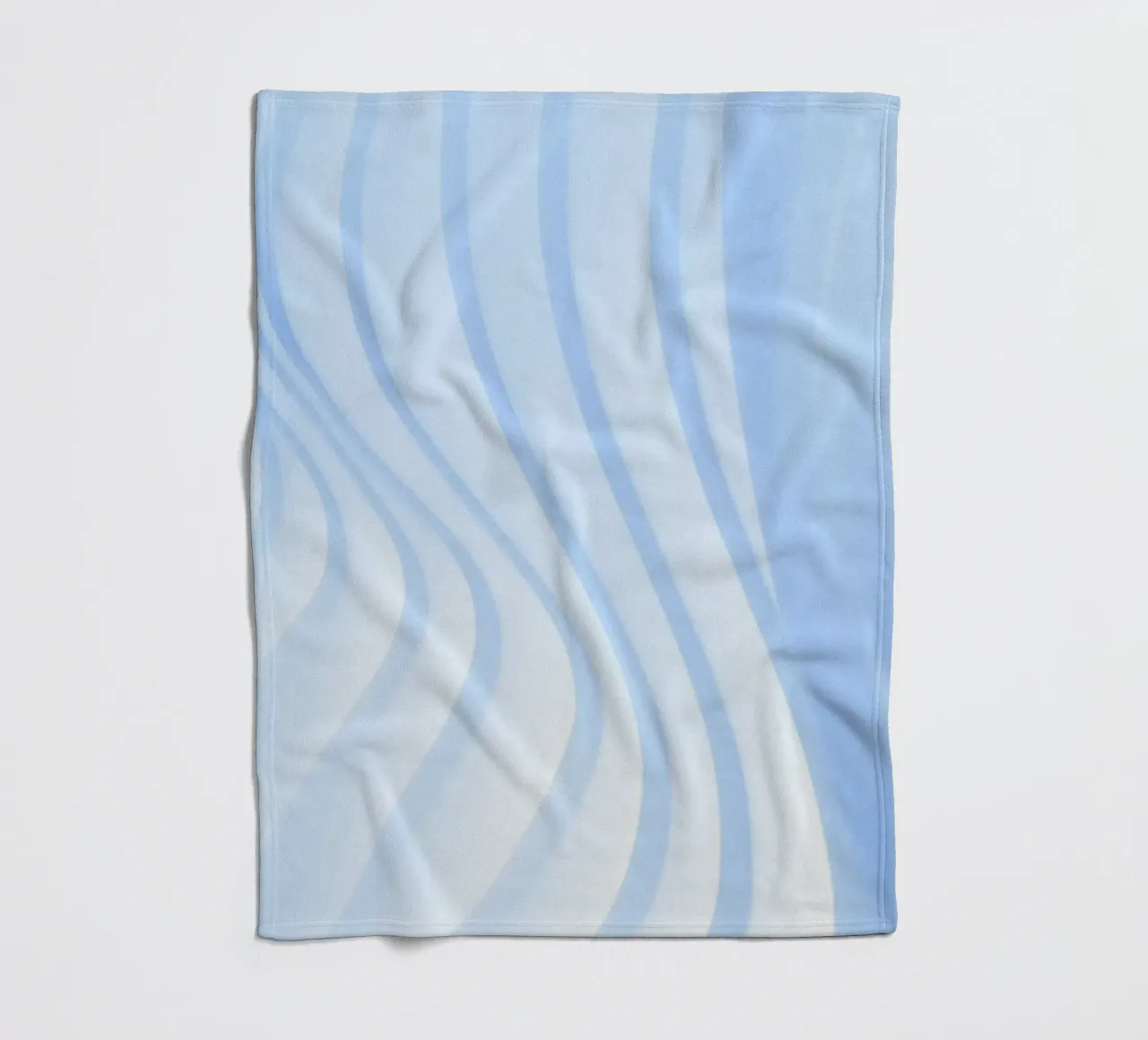 linee curve coperta in pile da Bleu