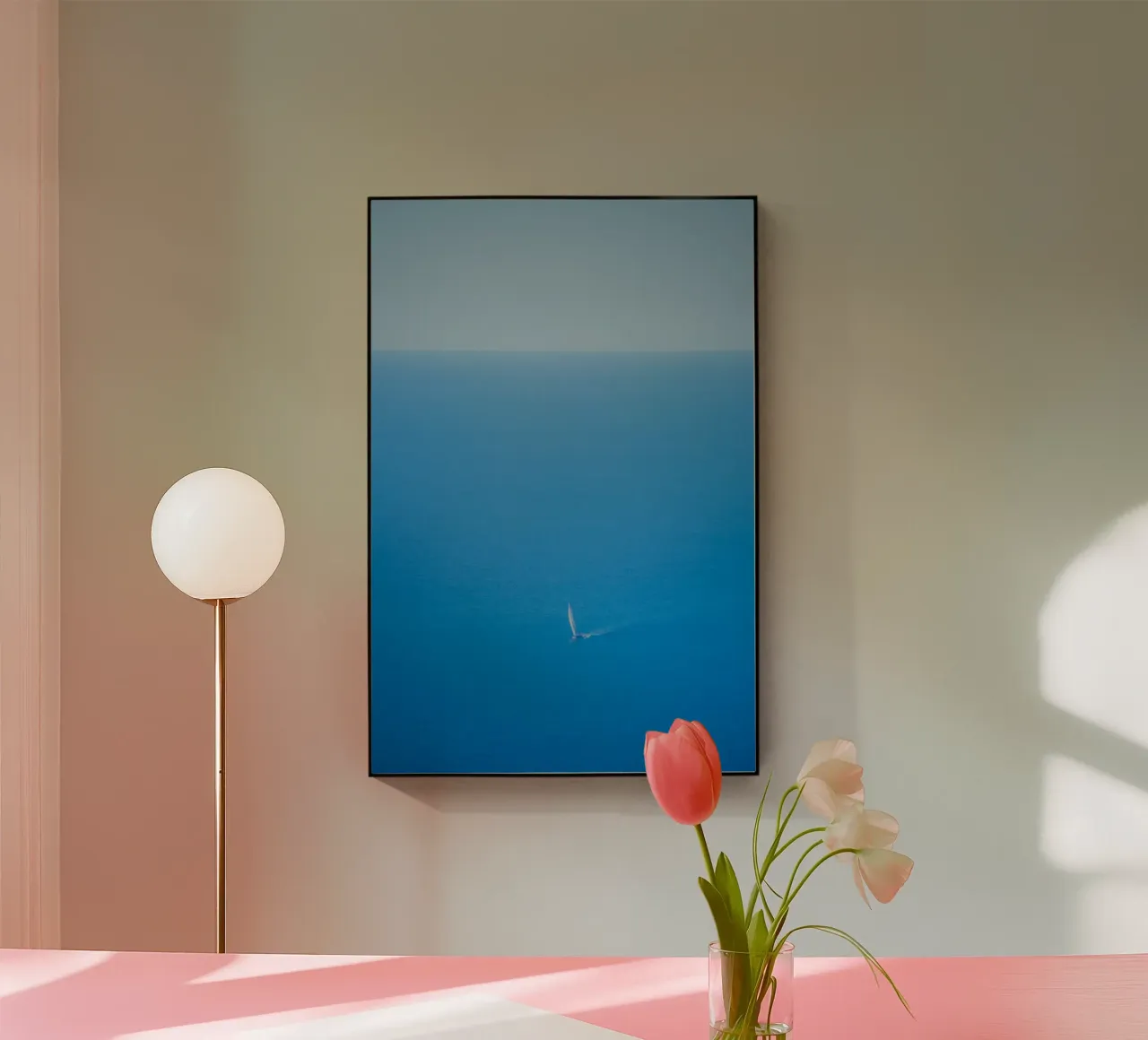 mare calmo plexiglass da Bleu