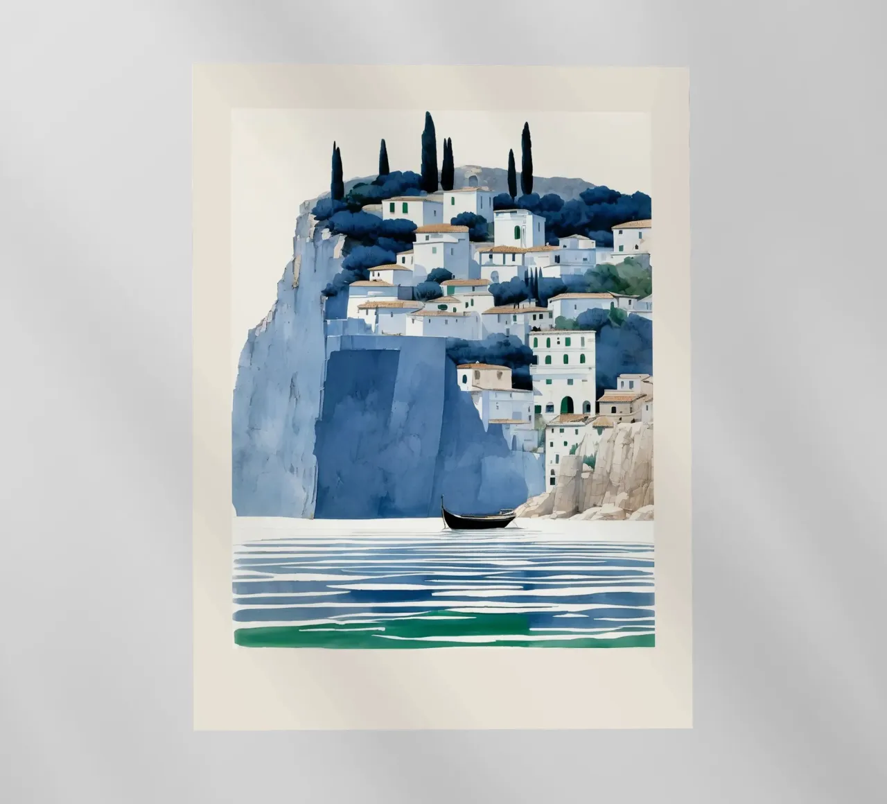 Mediterranean Shores pellicola backlit da Indigo Rain