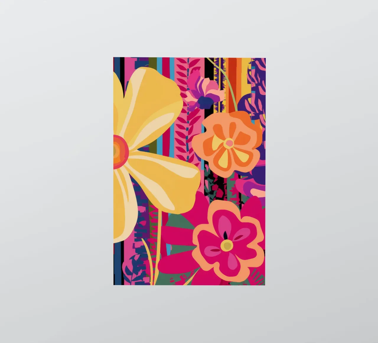 Chromatic Petal Symphony sticker by Pake Nebula