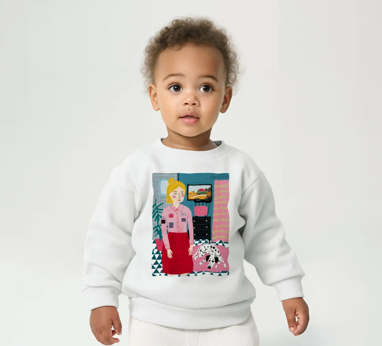 Compagno di cucina dalmata felpa neonato da Pake Nebula