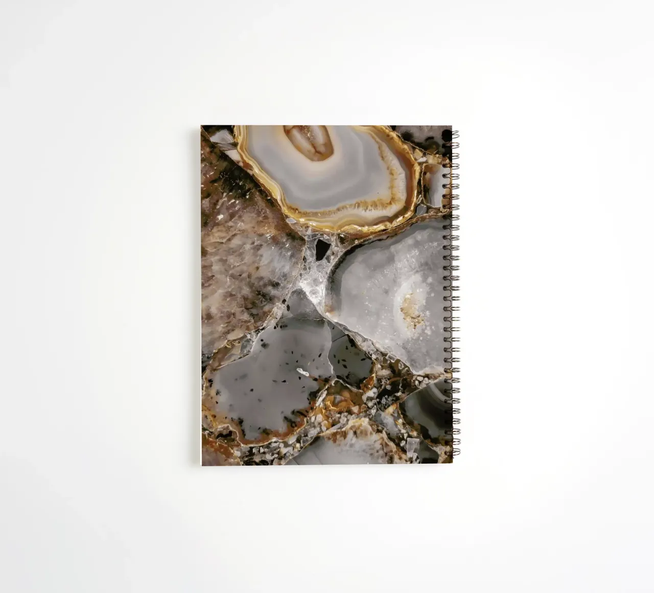 Delicate Moonrise spiral notebook by cafelab