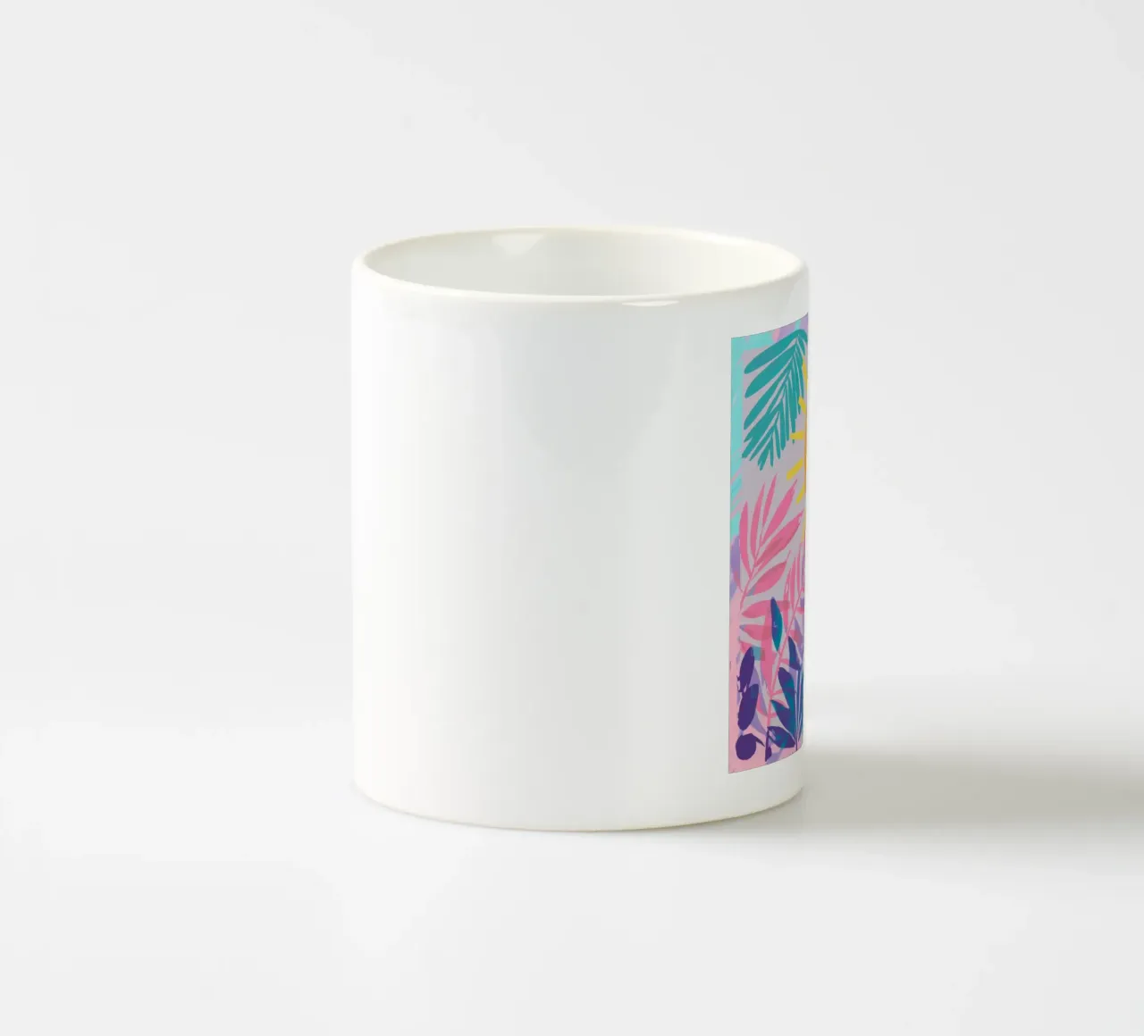 Flora tropicale a raggi di sole tazza in ceramica da Murni Strokes
