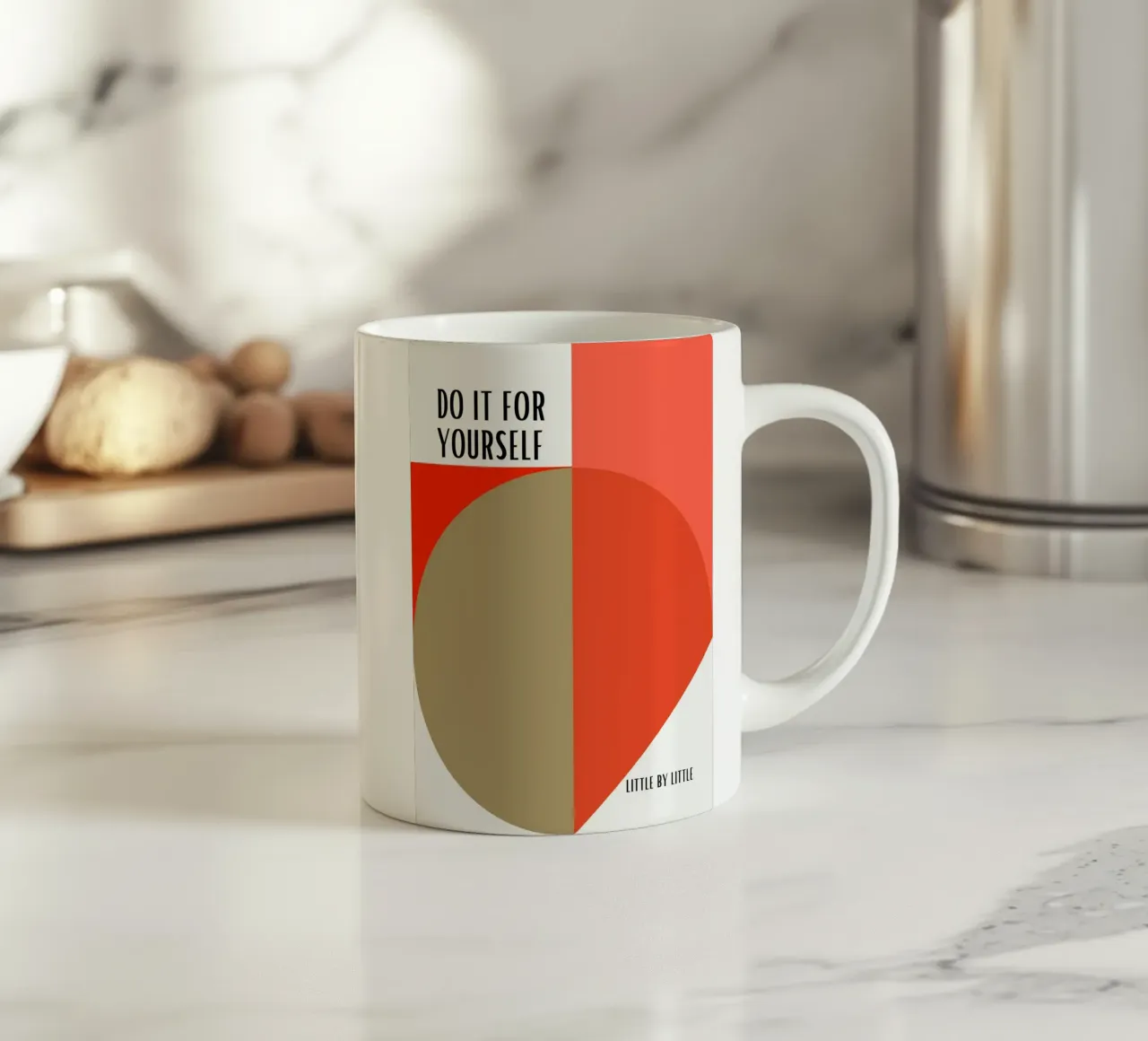 Fallo per te stesso tazza in ceramica da Little Dean
