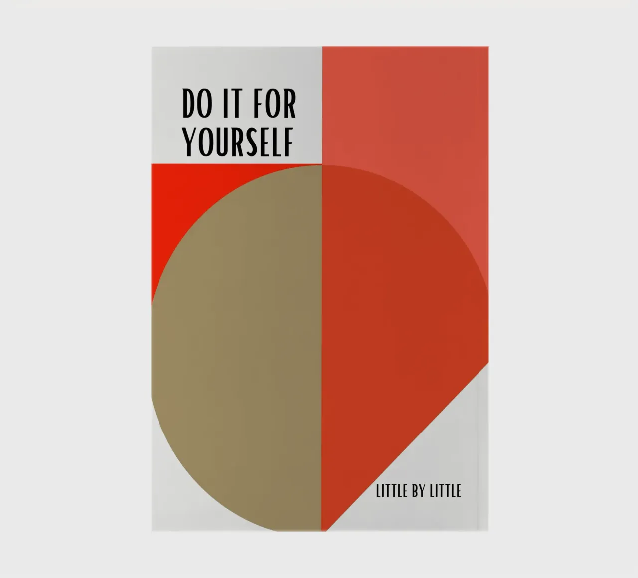 Do it for yourself poster notebook by Little Dean