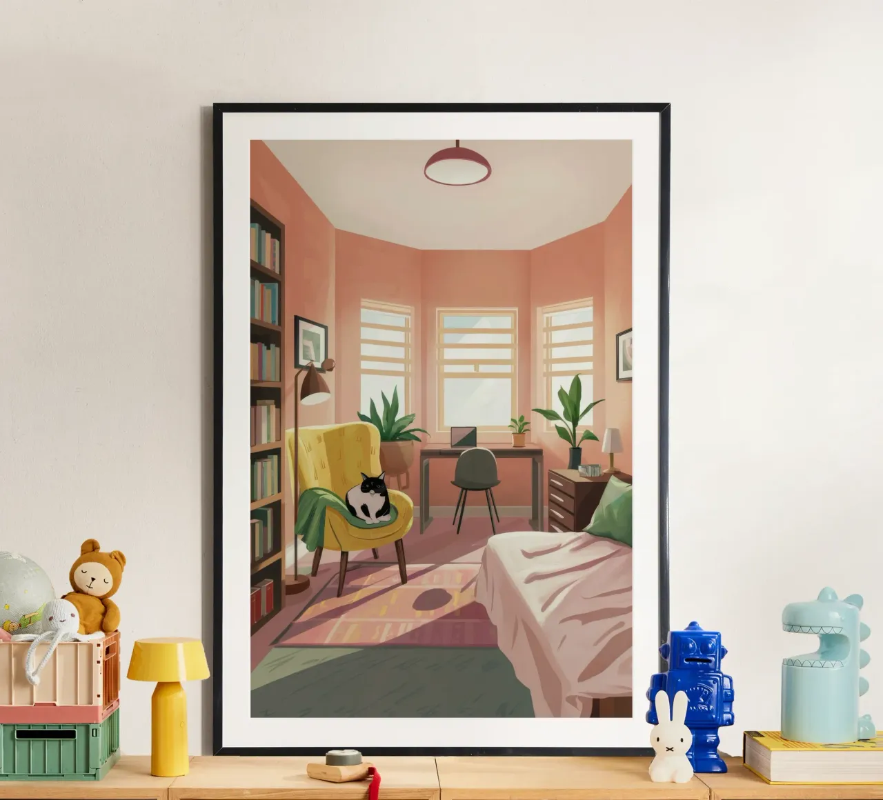 Studio del corallo Sanctum poster da Pake Nebula