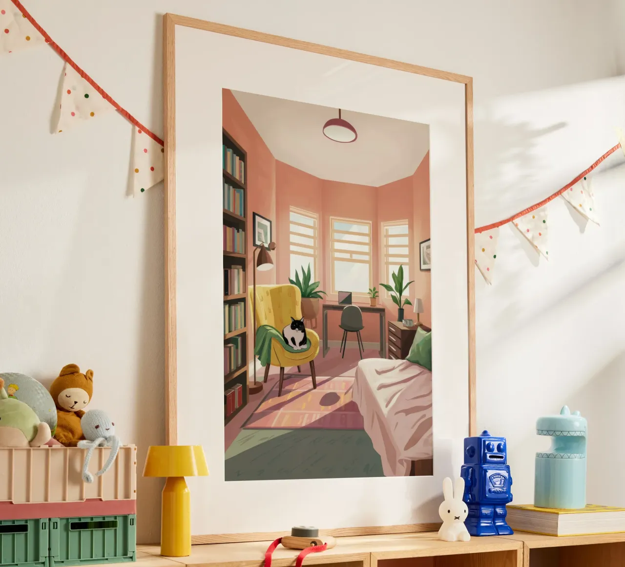 Studio del corallo Sanctum poster da Pake Nebula
