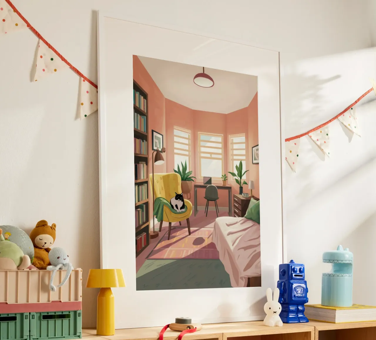 Studio del corallo Sanctum poster da Pake Nebula