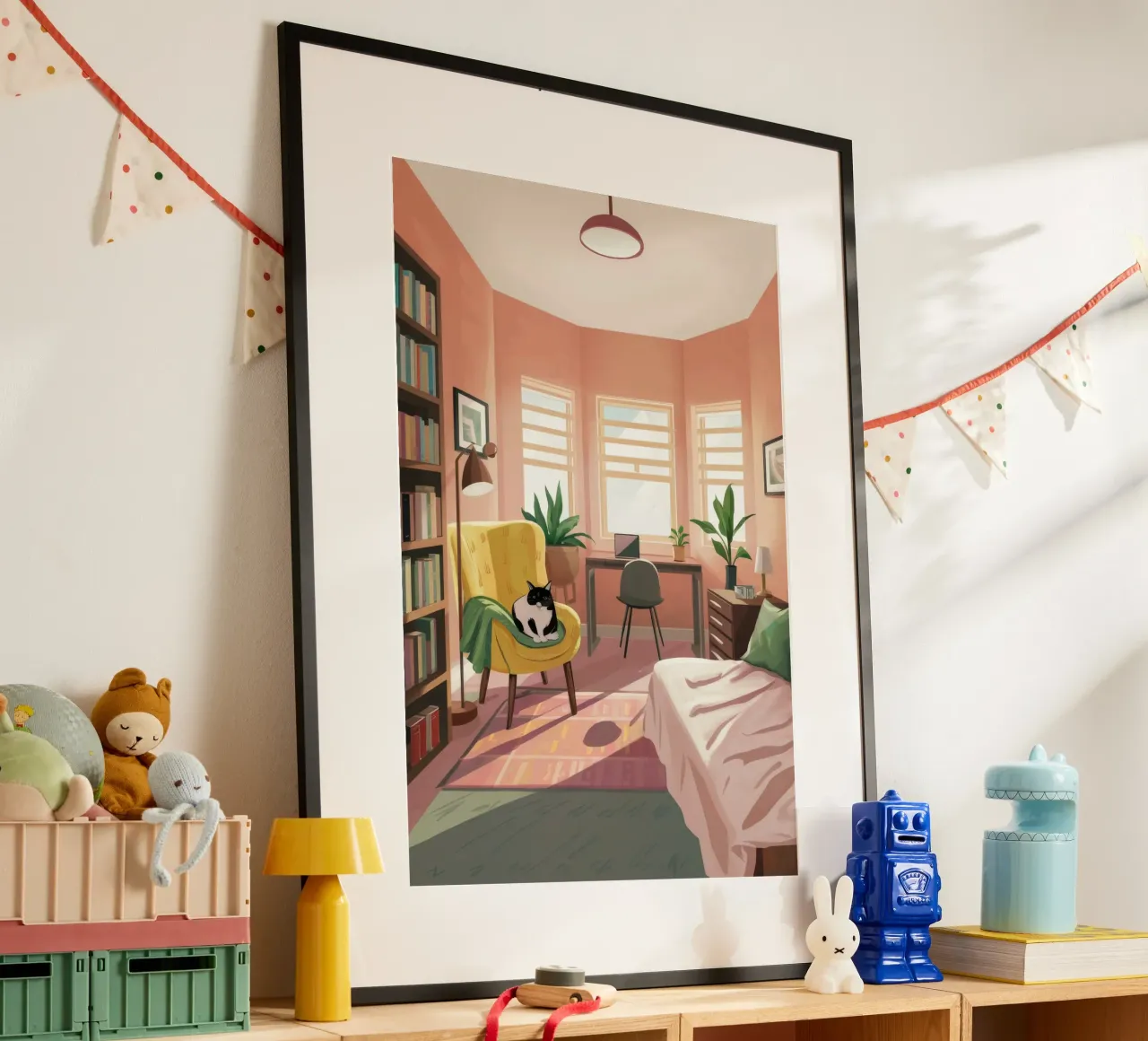 Studio del corallo Sanctum poster da Pake Nebula