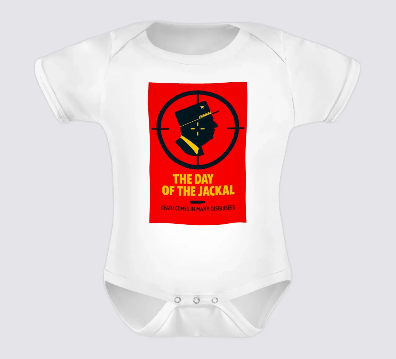 The Day of the Jackal Print body neonato maniche corte da MoviesArt