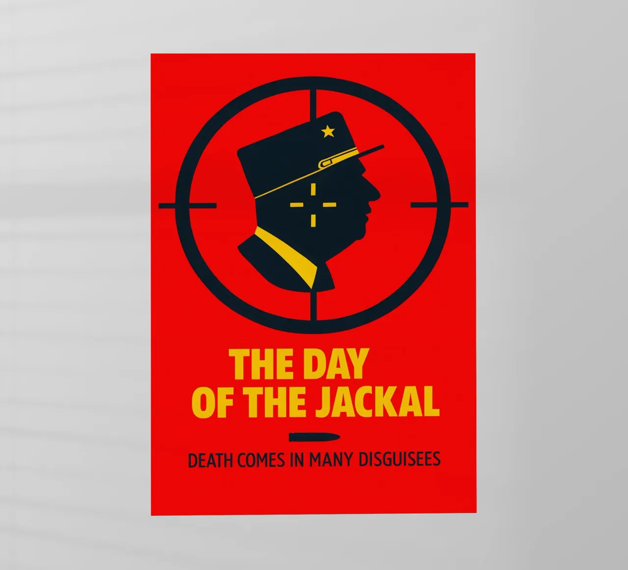 The Day of the Jackal Print pellicola backlit da MoviesArt