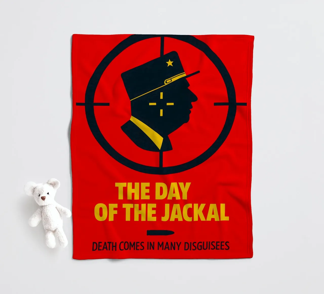 The Day of the Jackal Print coperta in pile da MoviesArt