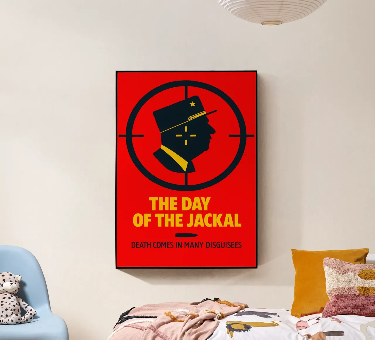 The Day of the Jackal Print plexiglass da MoviesArt