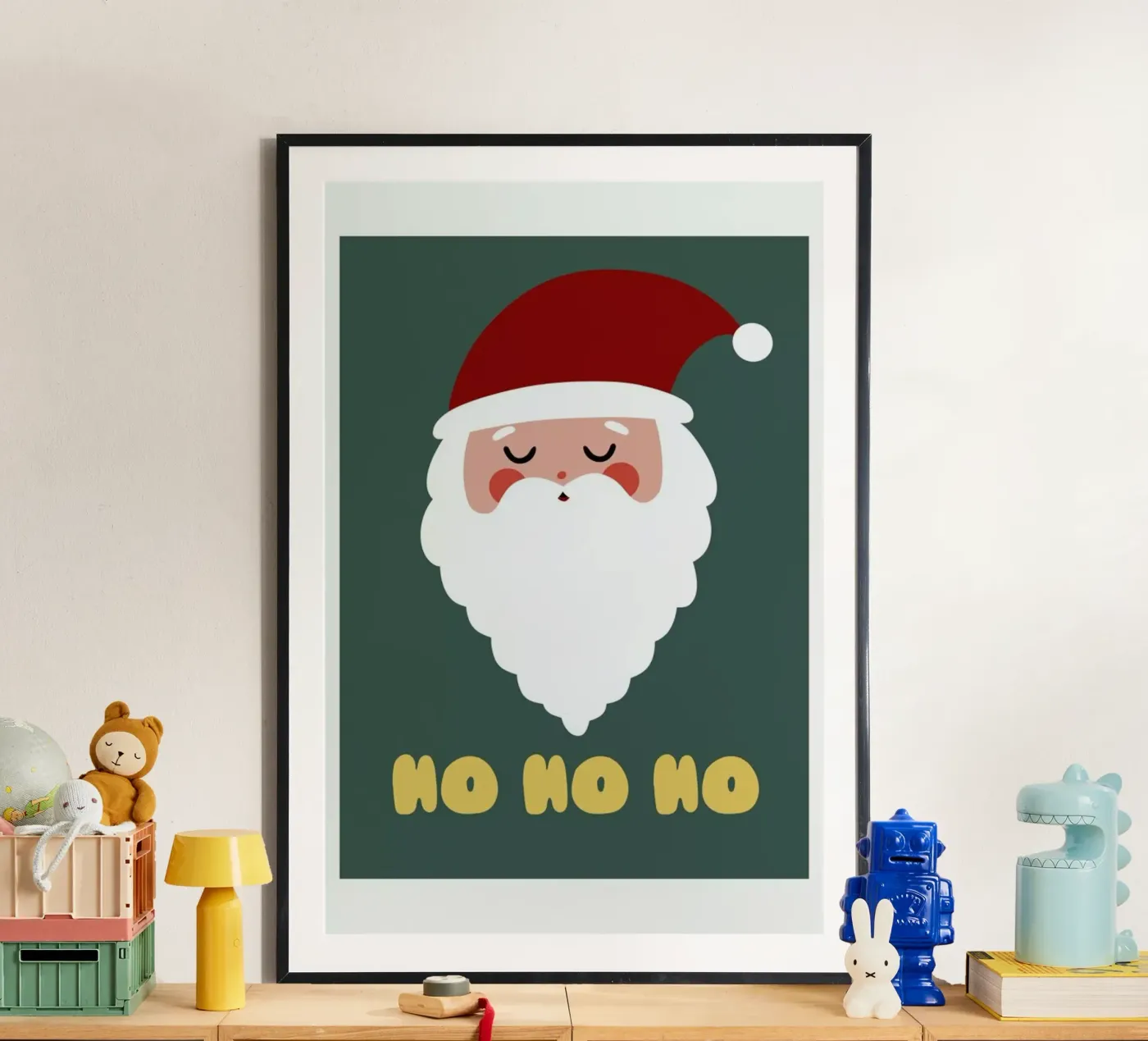 Santa poster da Mottos by Sinan Saydik