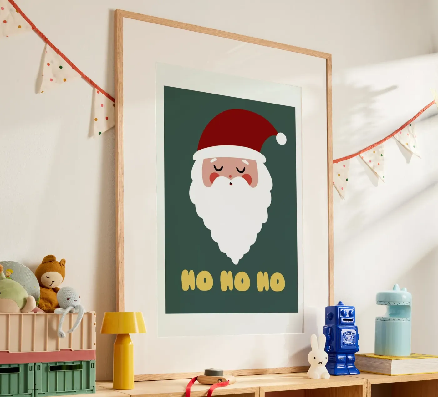 Santa poster da Mottos by Sinan Saydik