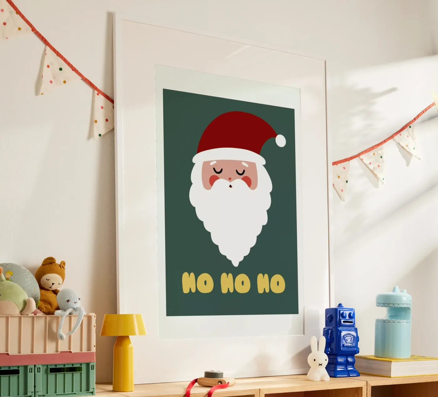Santa poster da Mottos by Sinan Saydik