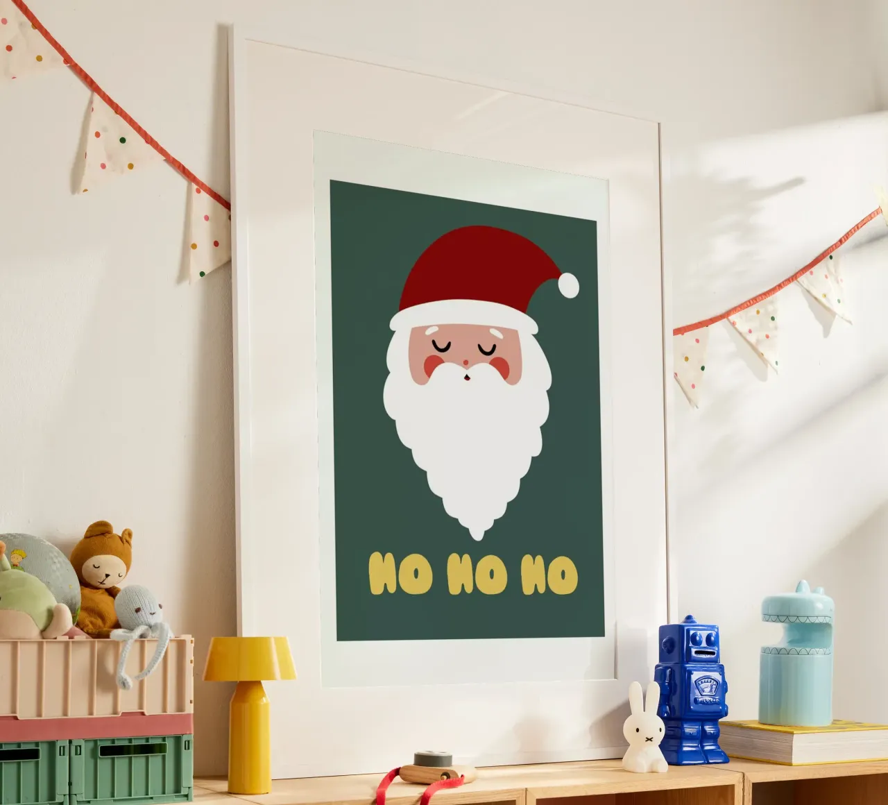 Santa poster da Mottos by Sinan Saydik