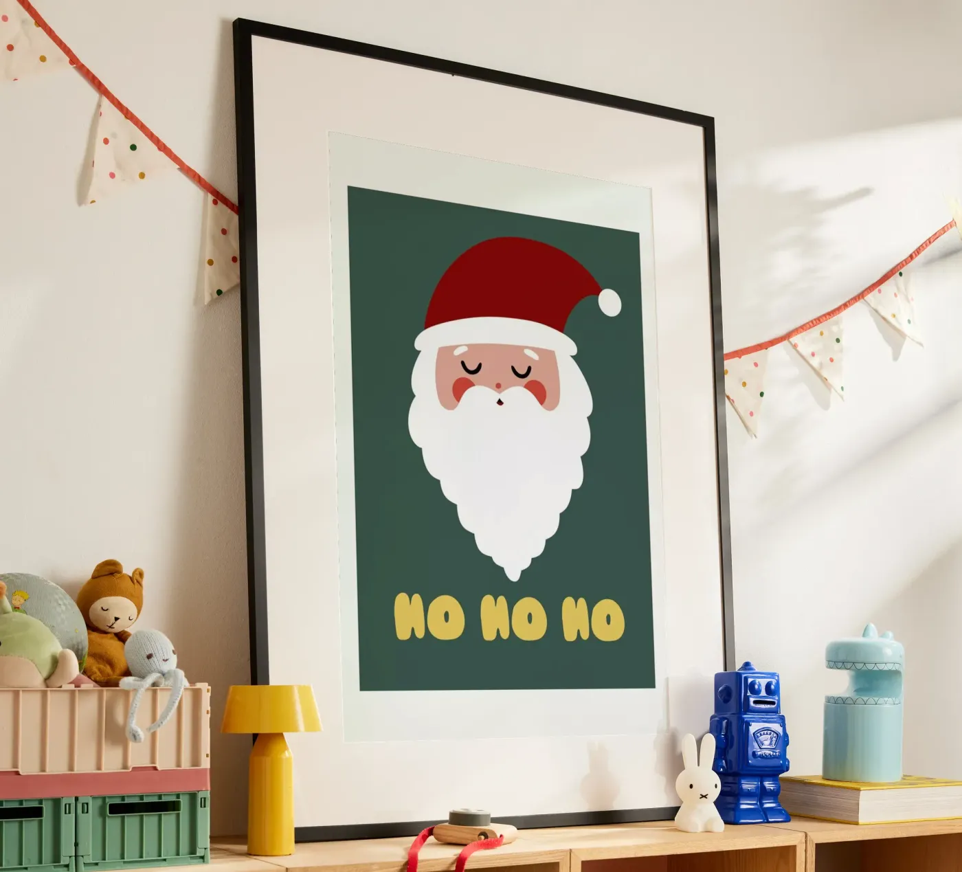Santa poster da Mottos by Sinan Saydik