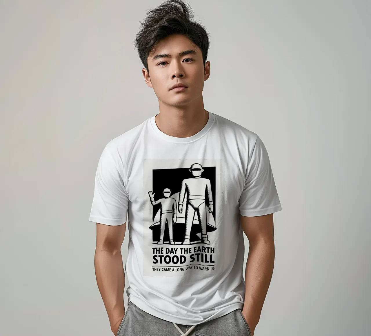 The Day The Earth Stood Still t-shirt da MoviesArt