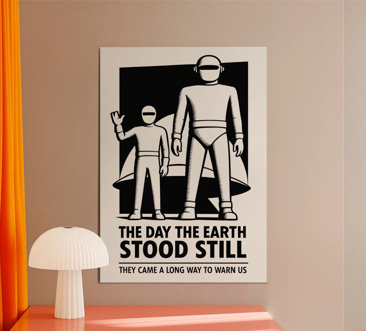 The Day The Earth Stood Still poster de MoviesArt