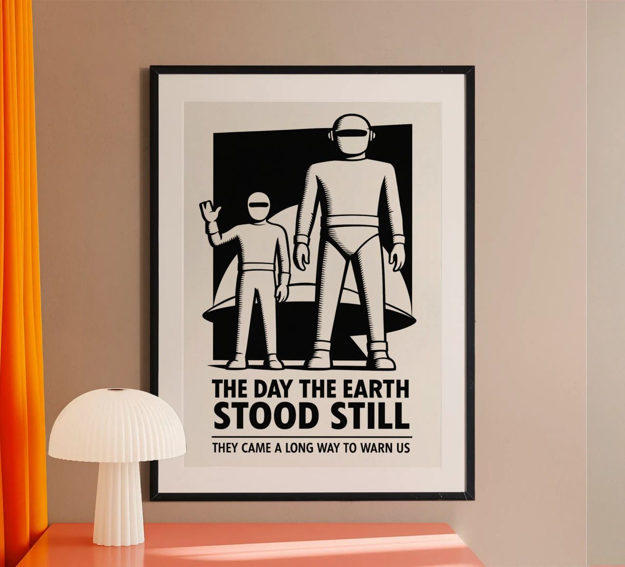 The Day The Earth Stood Still poster de MoviesArt