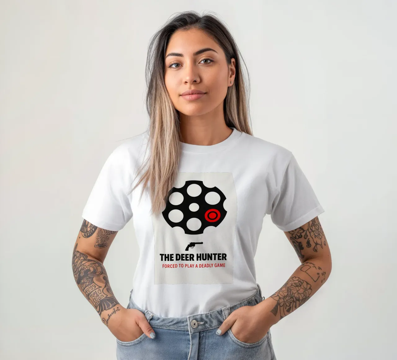 The Deer Hunter Print t-shirt da MoviesArt
