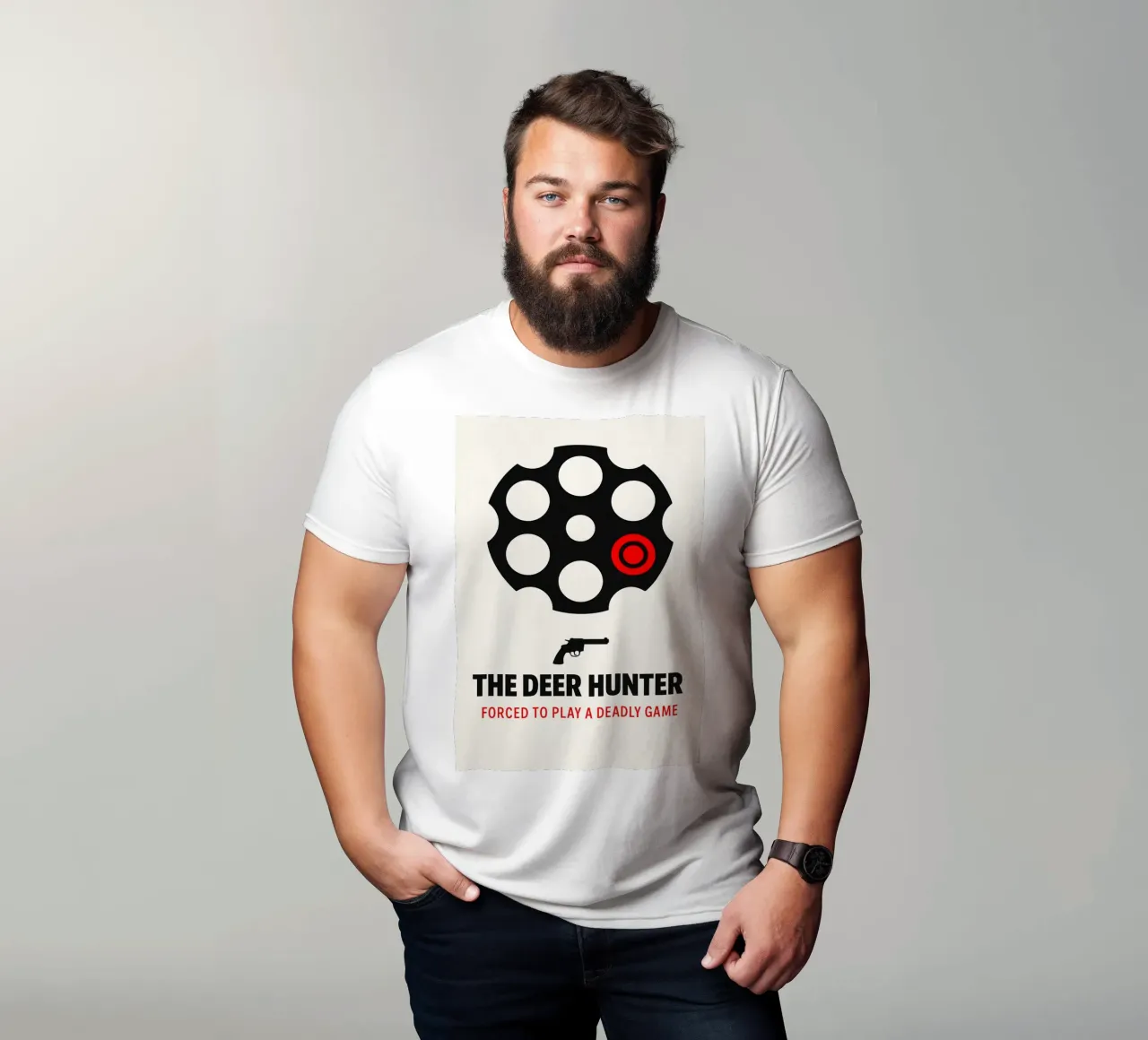 The Deer Hunter Print t-shirt da MoviesArt