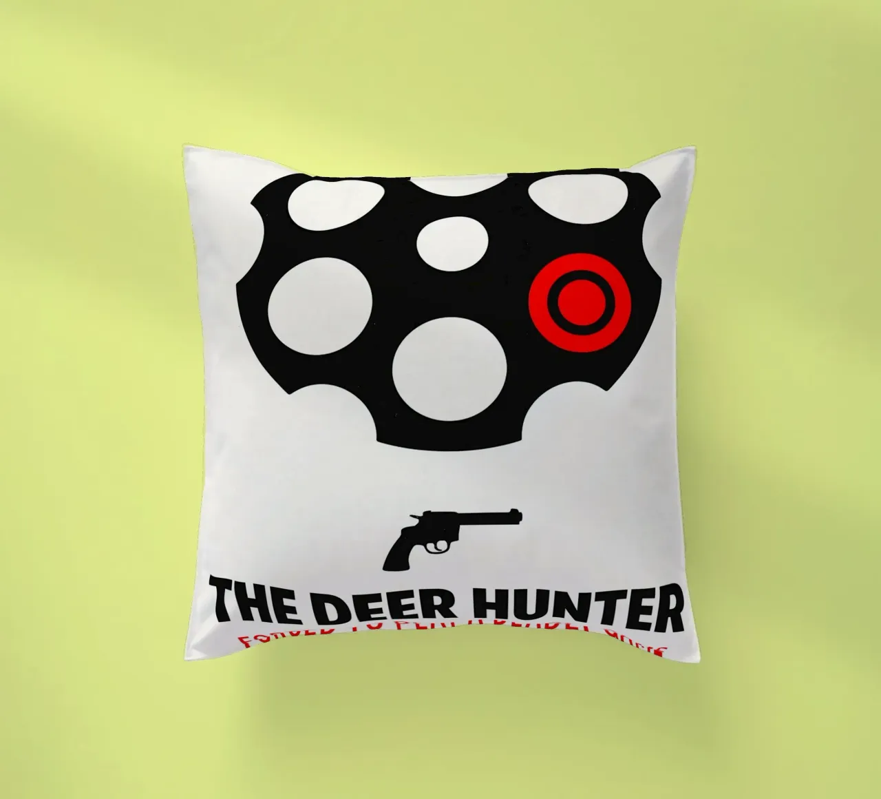 The Deer Hunter Print cuscino da MoviesArt