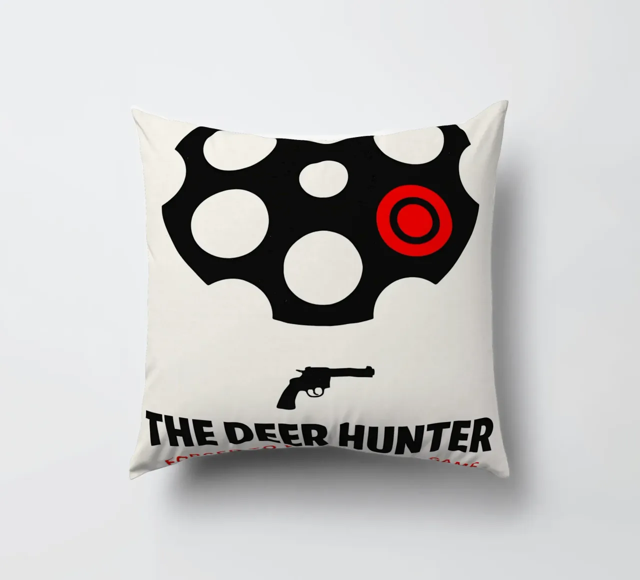 The Deer Hunter Print cuscino da MoviesArt