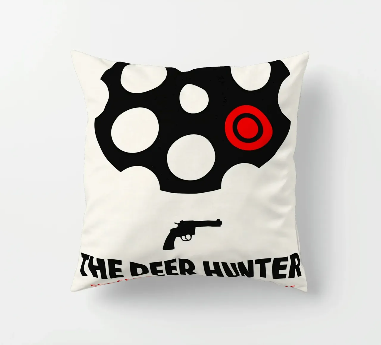 The Deer Hunter Print cuscino da MoviesArt