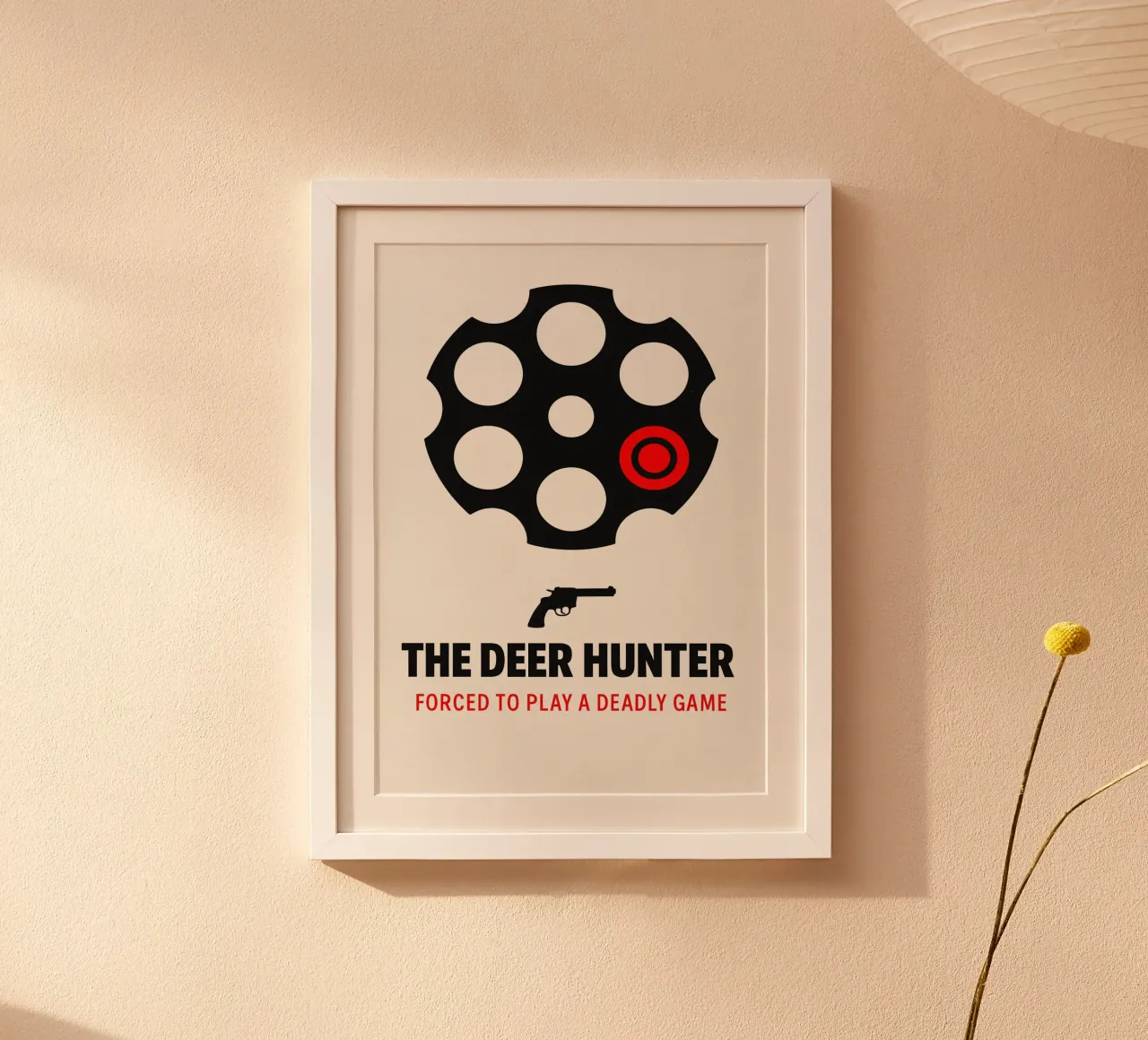The Deer Hunter Print carta hahnemühle da MoviesArt