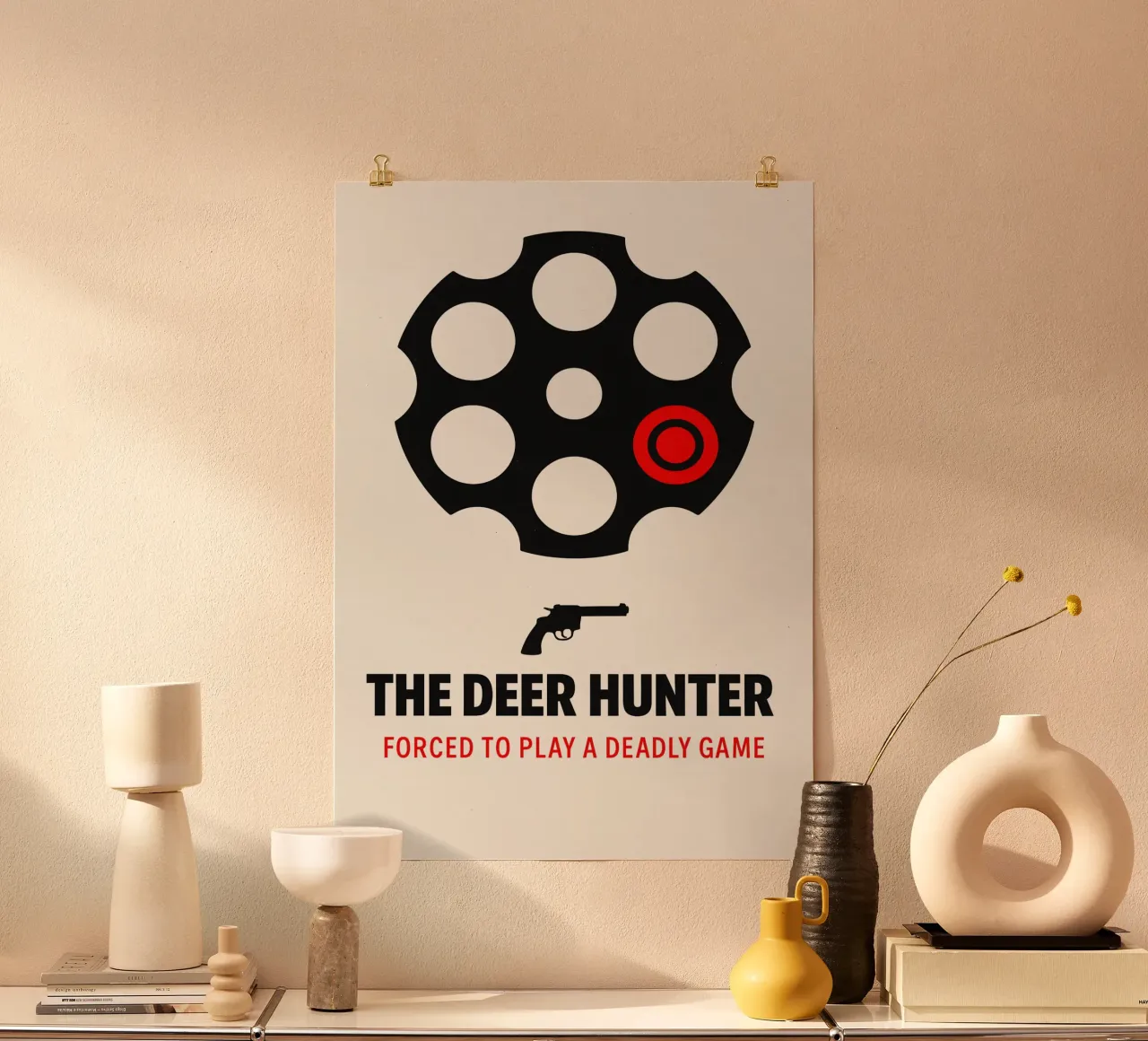 The Deer Hunter Print carta hahnemühle da MoviesArt