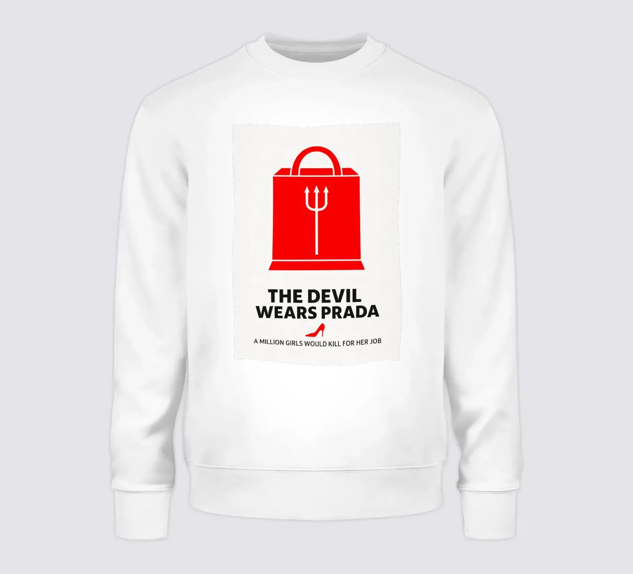 The Devil Wears Prada Print sudadera de MoviesArt