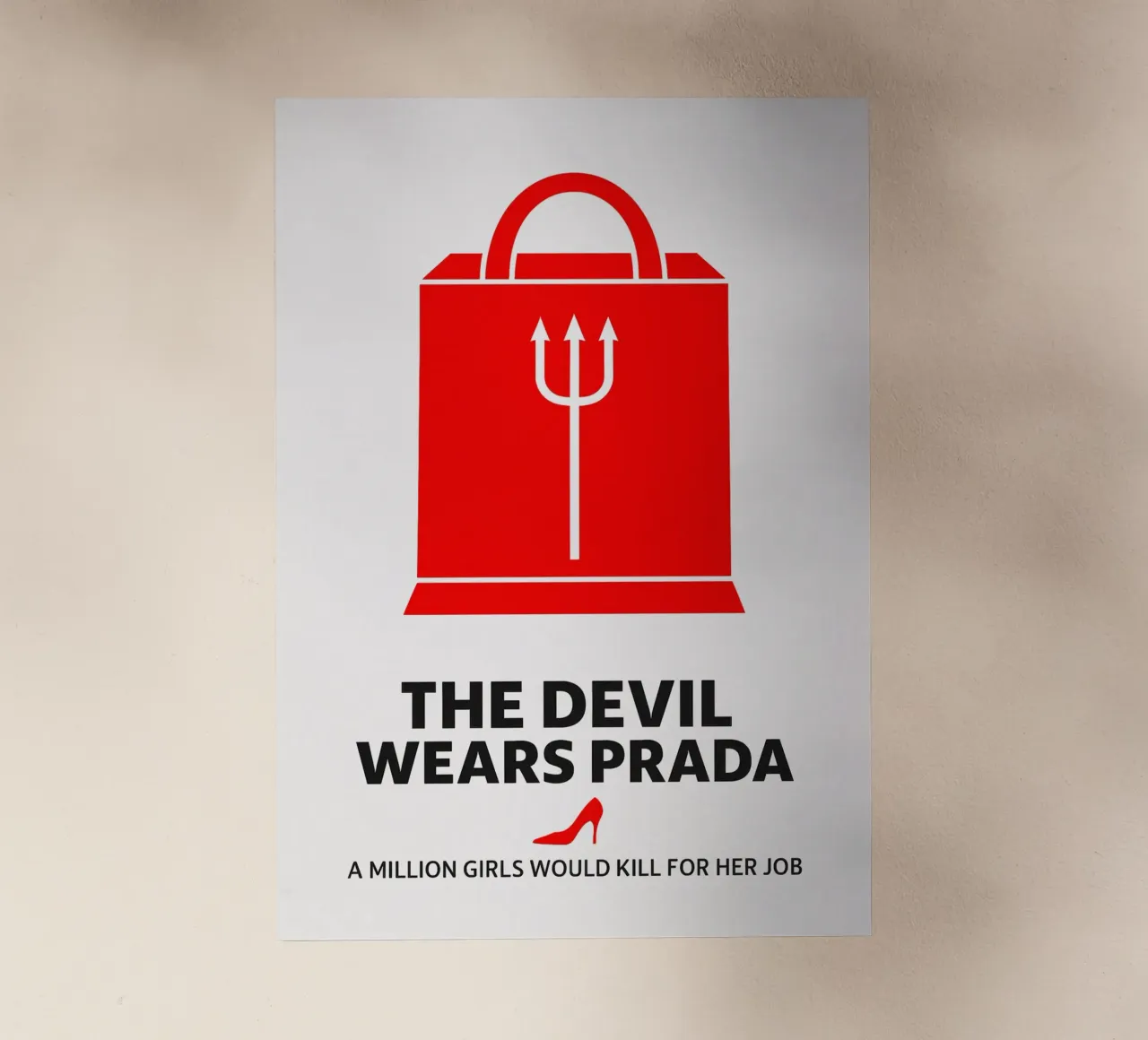 The Devil Wears Prada Print pellicola backlit da MoviesArt