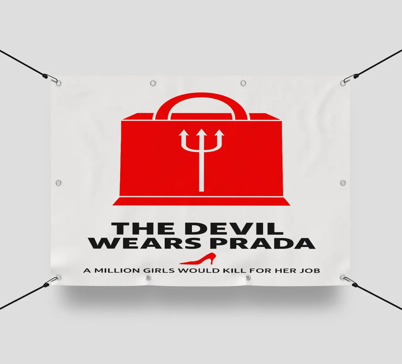 The Devil Wears Prada Print telo in pvc da MoviesArt