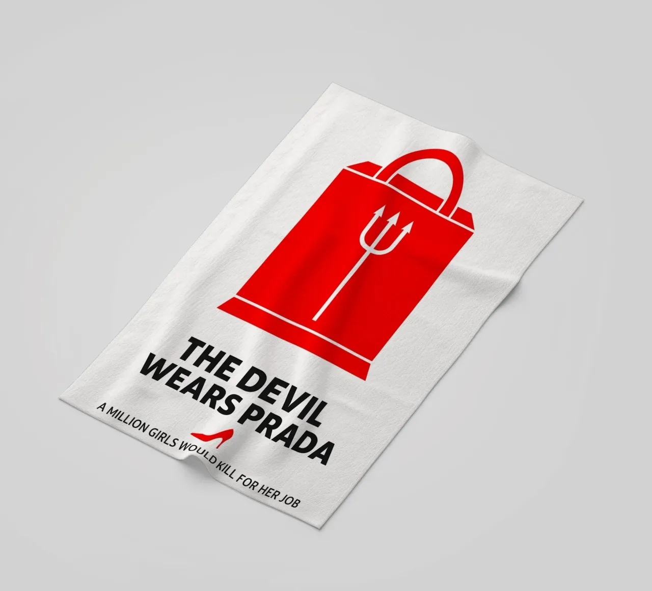 The Devil Wears Prada Print telo mare da MoviesArt