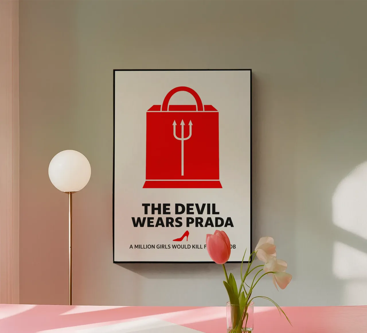The Devil Wears Prada Print plexiglass da MoviesArt