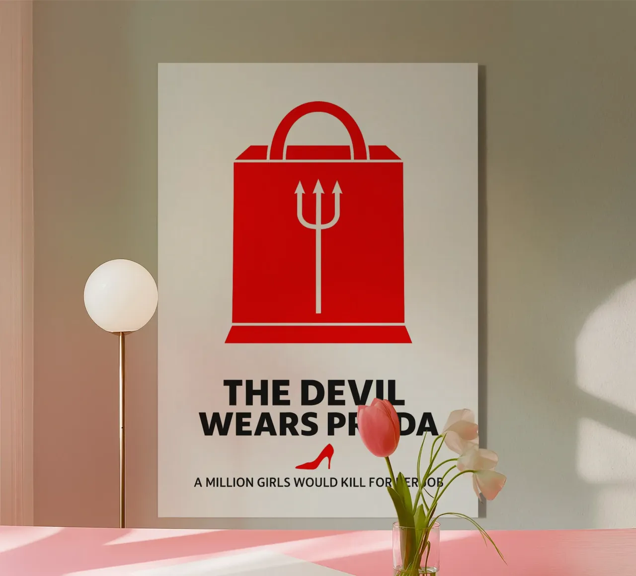 The Devil Wears Prada Print plexiglass da MoviesArt