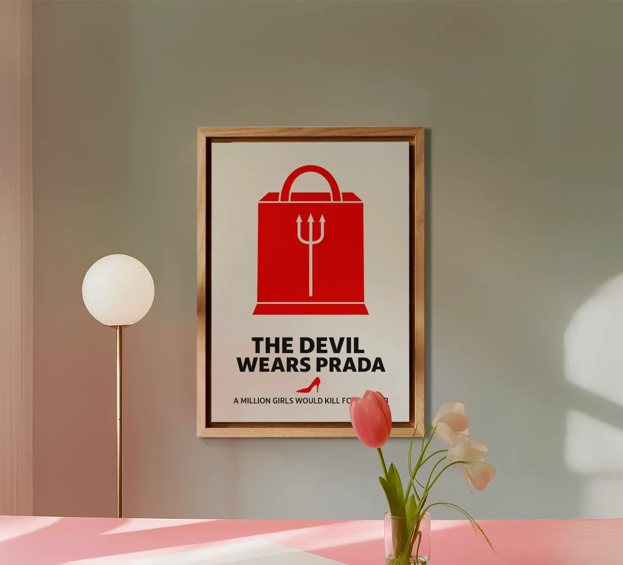 The Devil Wears Prada Print alluminio dibond da MoviesArt