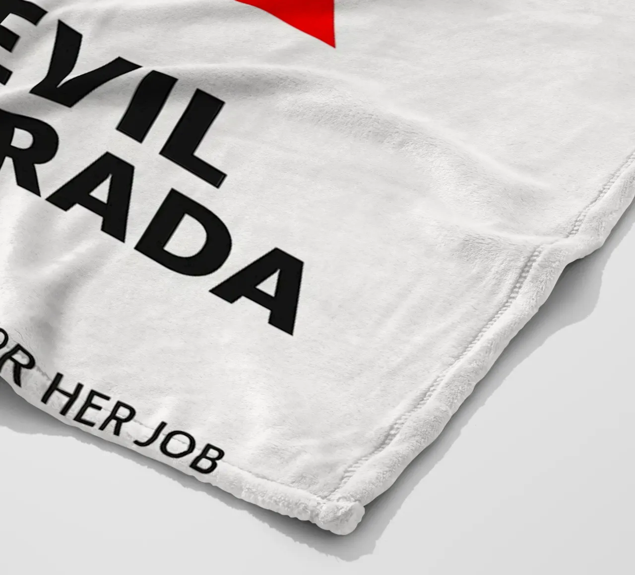 The Devil Wears Prada Print coperta in pile da MoviesArt