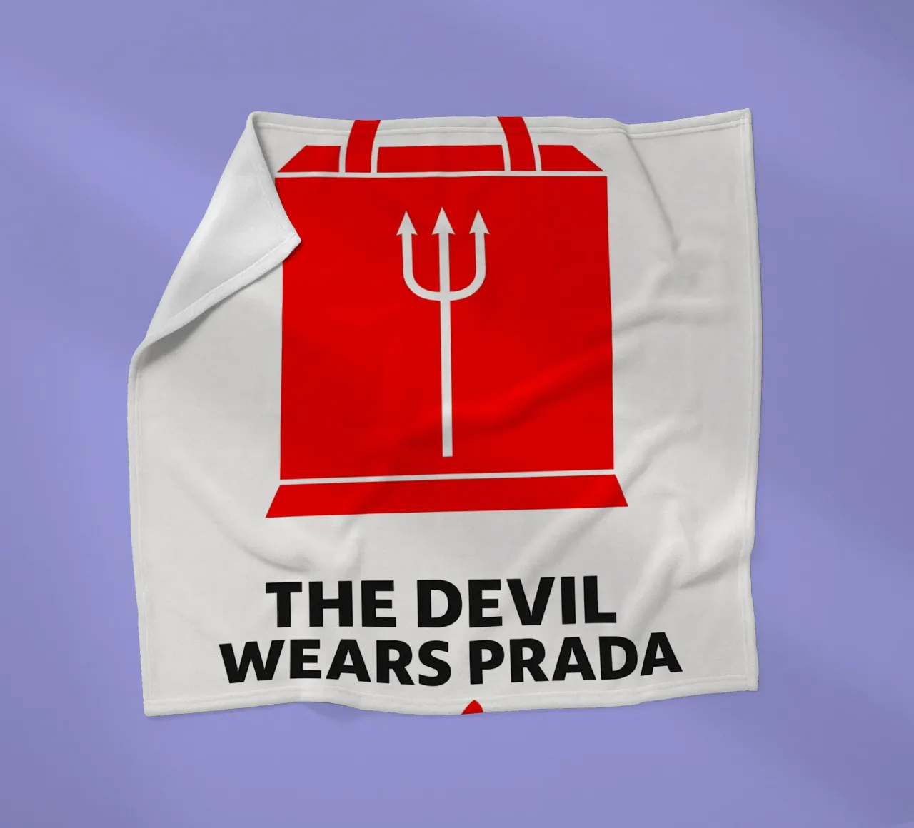 The Devil Wears Prada Print coperta in pile da MoviesArt