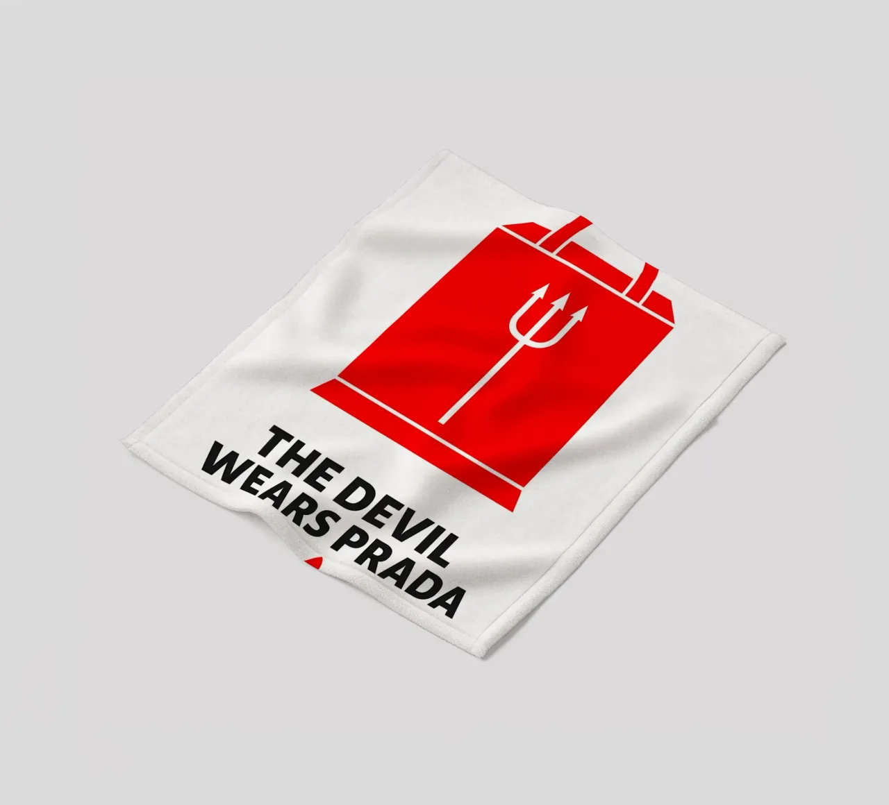 The Devil Wears Prada Print coperta in pile da MoviesArt