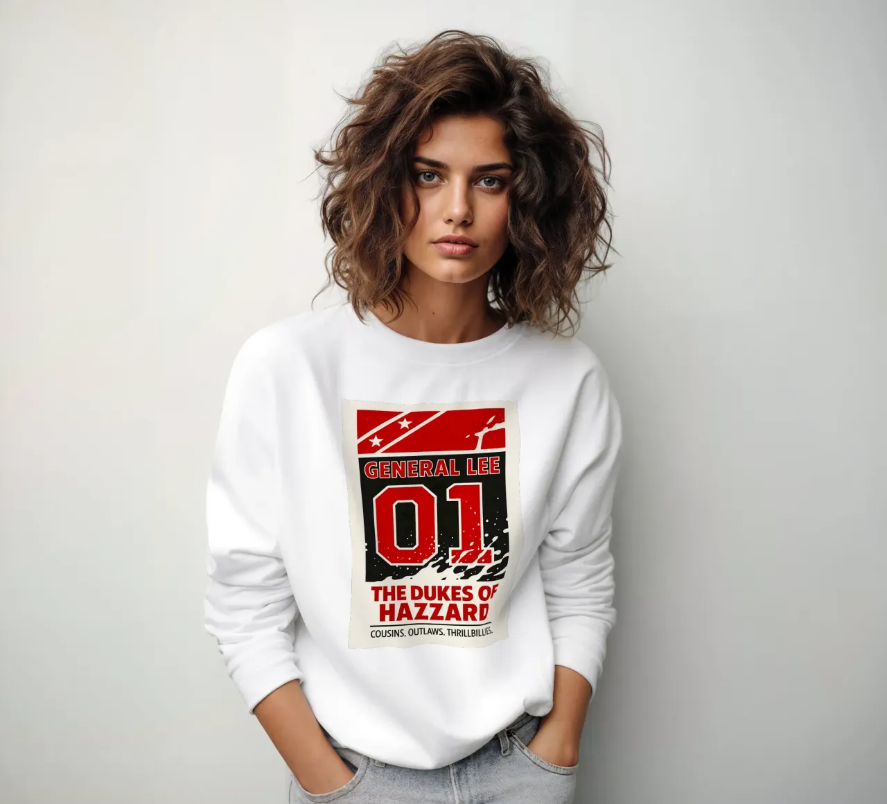 The Dukes of Hazzard Print felpa da MoviesArt