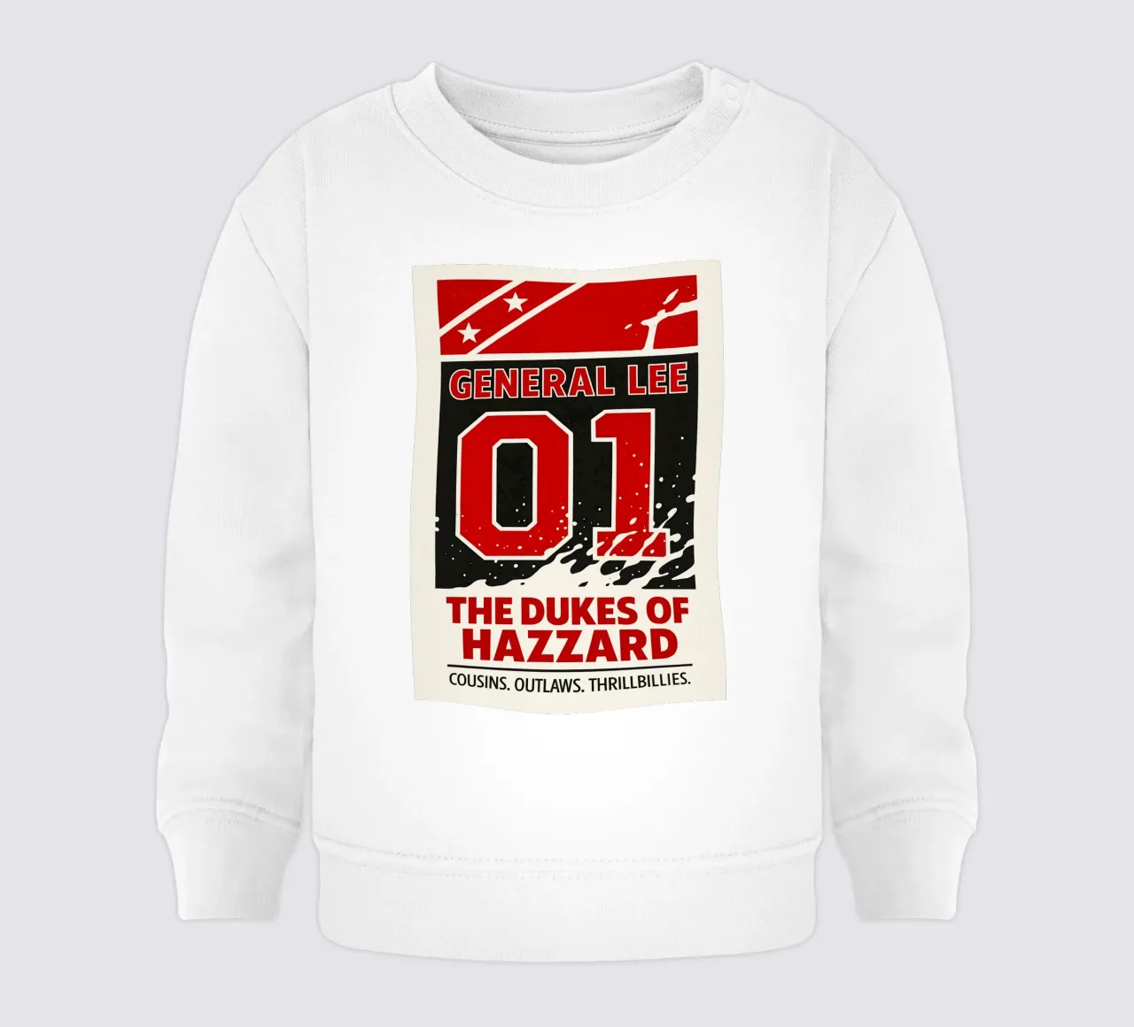 The Dukes of Hazzard Print felpa neonato da MoviesArt