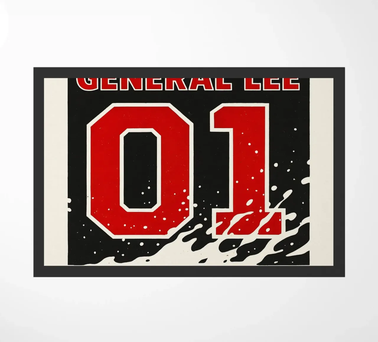 The Dukes of Hazzard Print zerbino da MoviesArt